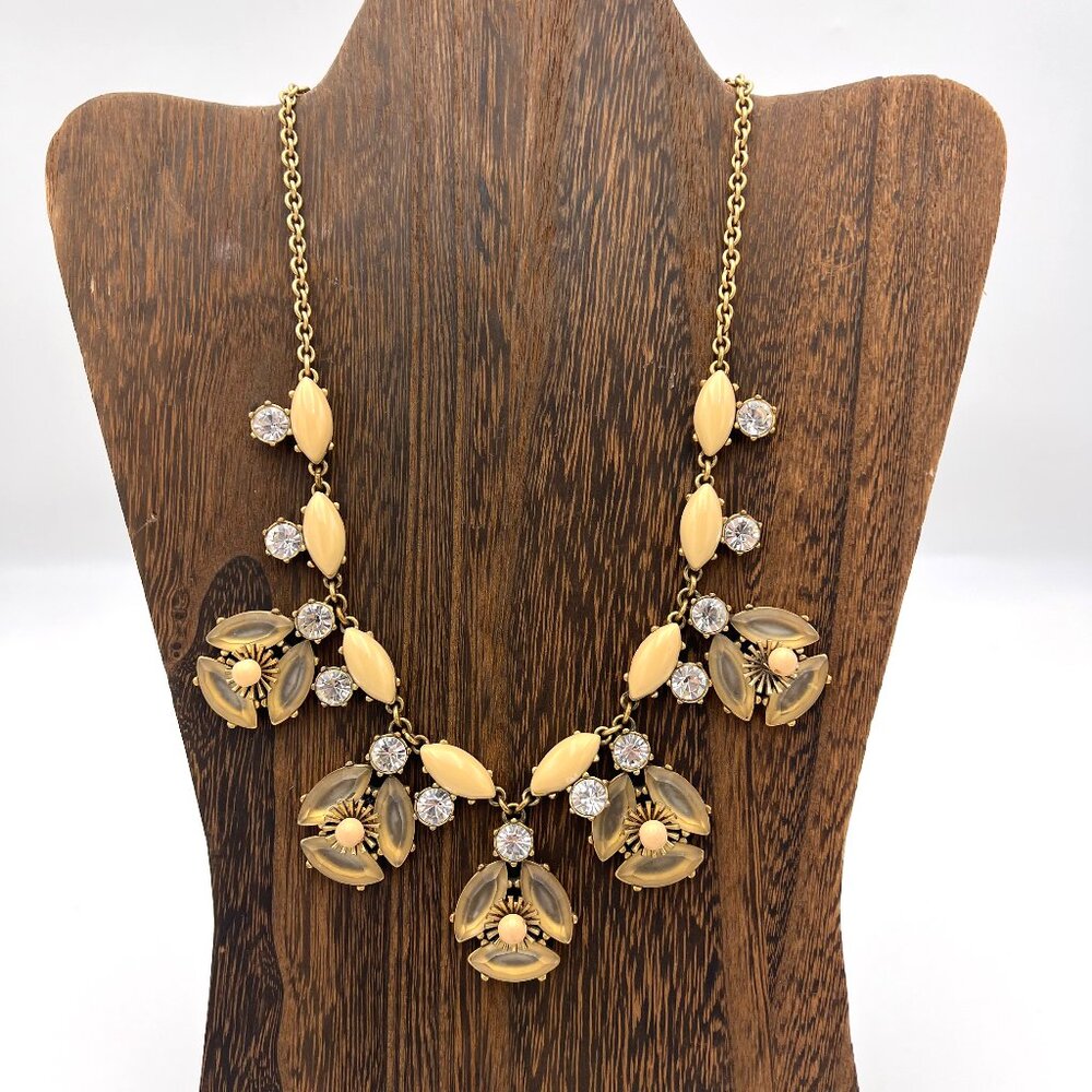 J. Crew Statement Necklace in Goldtone